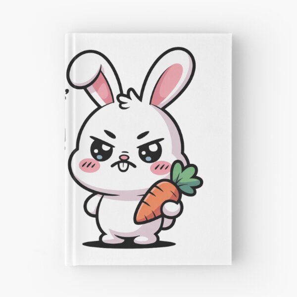 Item preview, I'm Not Arguing I'm Just Explaining – Funny Angry Bunny Kawaii Sticker designed and sold by Ashley critters.