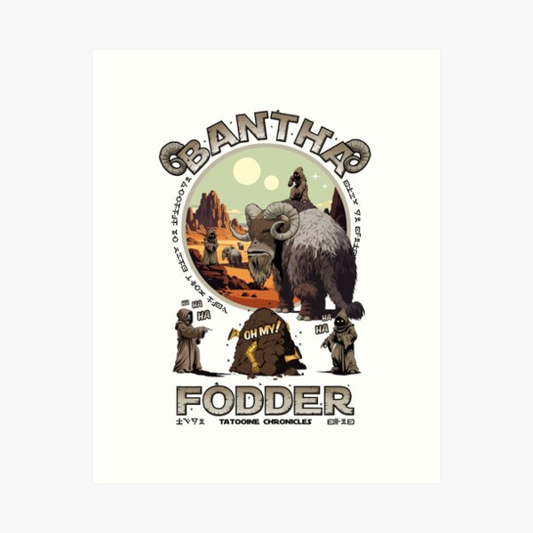 Item preview, Bantha Fodder designed and sold by Candywrap Studio.