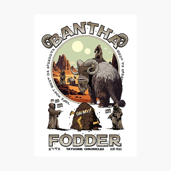 Item preview, Bantha Fodder designed and sold by Candywrap Studio.