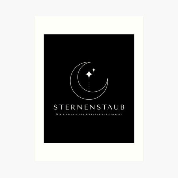 Aperçu de l'œuvre Sternenstaub Celestial Minimalist Design créée et vendue par Adamshopz.