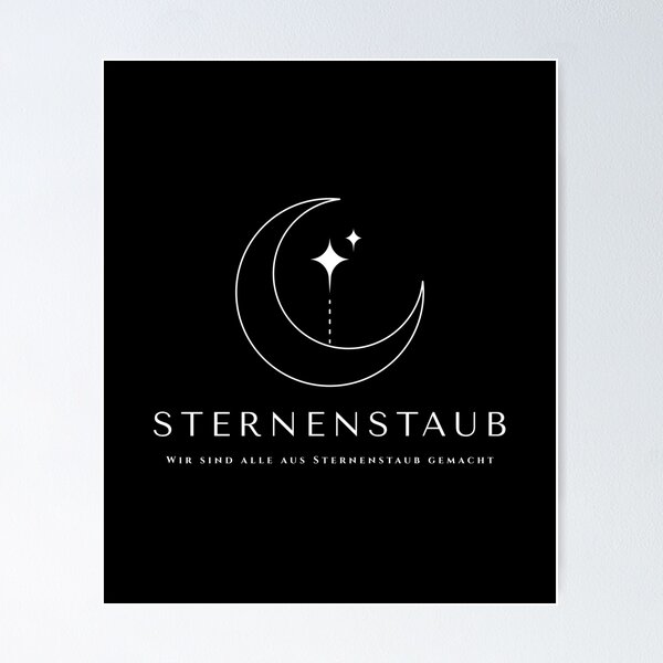 Aperçu de l'œuvre Sternenstaub Celestial Minimalist Design créée et vendue par Adamshopz.