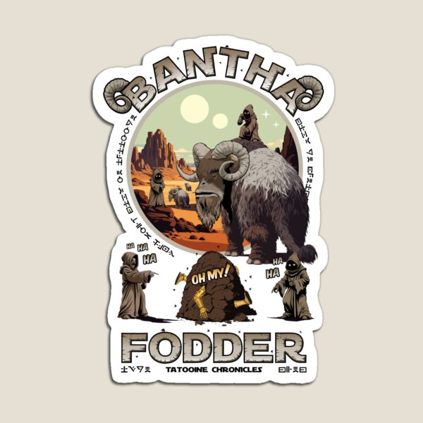 Item preview, Bantha Fodder designed and sold by Candywrap Studio.