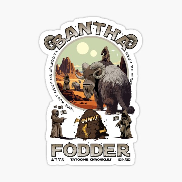 Item preview, Bantha Fodder designed and sold by Candywrap Studio.