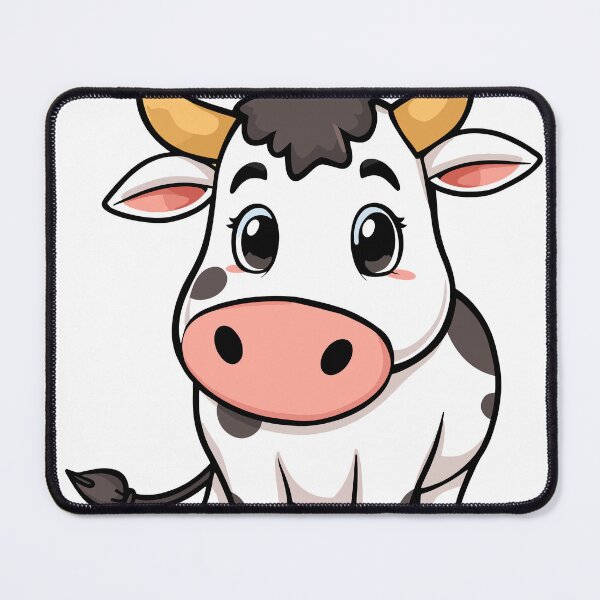 Item preview, Kawaii Cow – Adorable Cute Cow designed and sold by Infinite Art.
