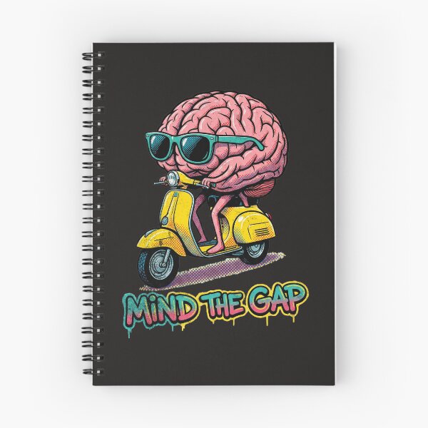 Item preview, Mind the Gap: Brain on Wheels designed and sold by AwesomeBeyondLimits.