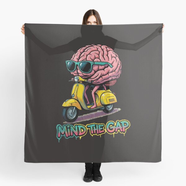 Item preview, Mind the Gap: Brain on Wheels designed and sold by AwesomeBeyondLimits.