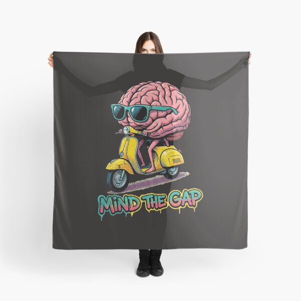 Item preview, Mind the Gap: Brain on Wheels designed and sold by AwesomeBeyondLimits.