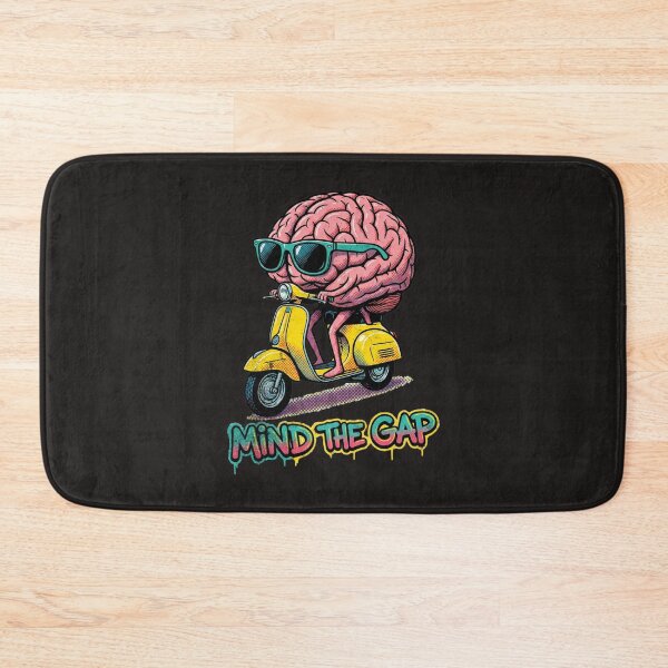 Item preview, Mind the Gap: Brain on Wheels designed and sold by AwesomeBeyondLimits.