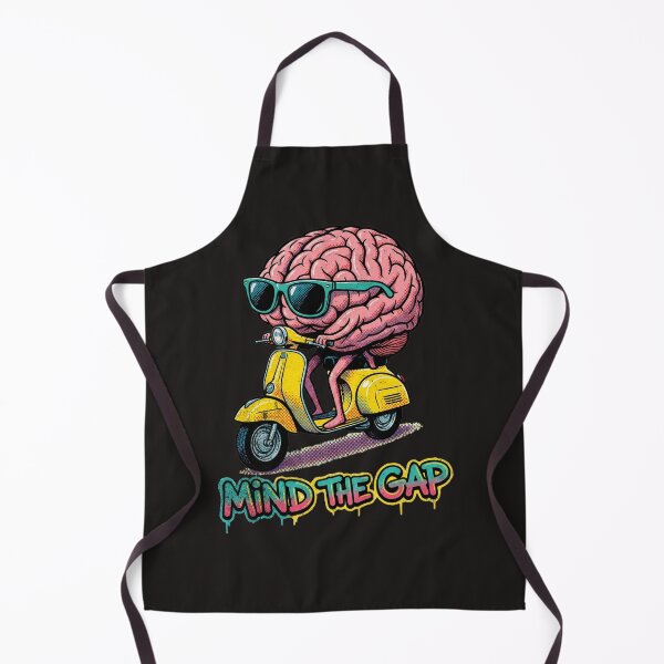 Item preview, Mind the Gap: Brain on Wheels designed and sold by AwesomeBeyondLimits.