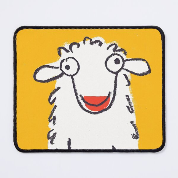 Item preview, Sheep with bubble eyes and red nose designed and sold by 516 Studio.