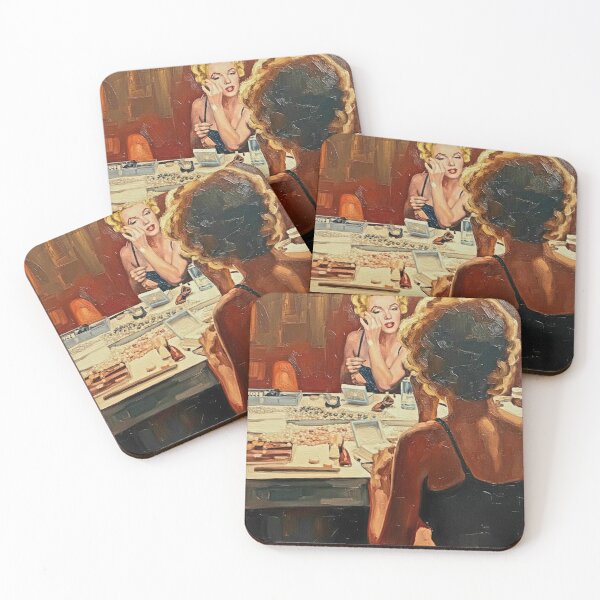 Item preview, Mirror Muse: Marilyn Monroe Dressing Room Reflection designed and sold by Art's Diner.
