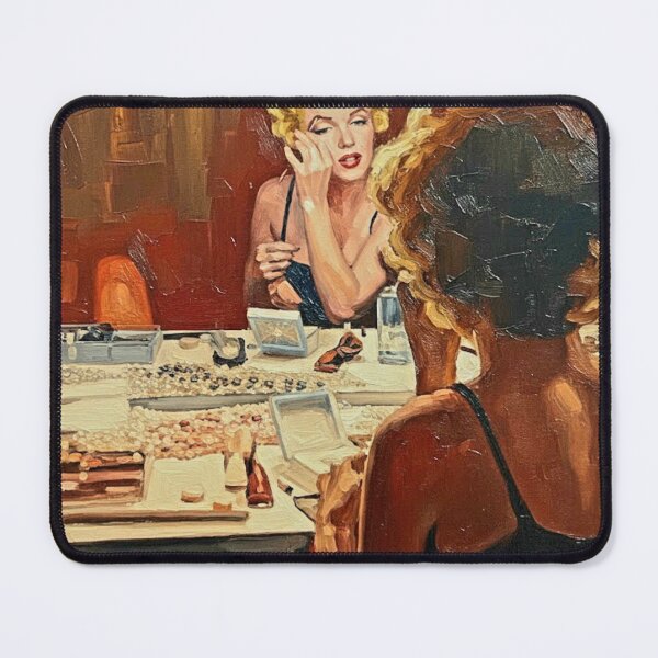 Item preview, Mirror Muse: Marilyn Monroe Dressing Room Reflection designed and sold by Art's Diner.
