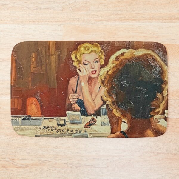 Item preview, Mirror Muse: Marilyn Monroe Dressing Room Reflection designed and sold by Art's Diner.