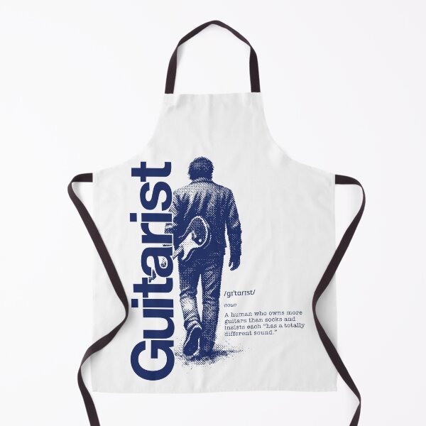Item preview, Funny Guitarist Definition Black designed and sold by PixelGrafiks.