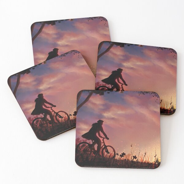Item preview, Biking into the sunset designed and sold by AylaPhantom.