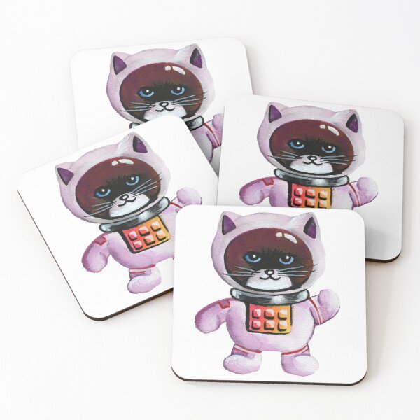 Item preview, An Astronaut Cute Cat designed and sold by Bikers777.