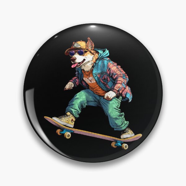 Artikelvorschau, Hunde - Skateboard Shepherd entworfen und verkauft von Soulskier.