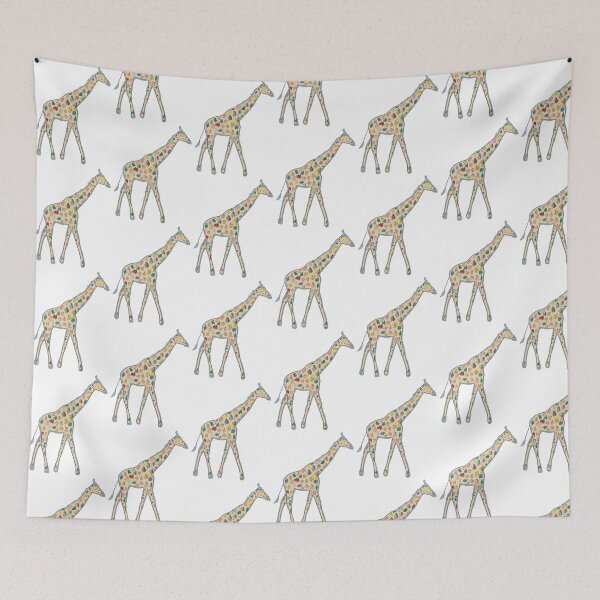 Item preview, Giraffe Mug — Minimalist Wildlife Art designed and sold by iampaulmorris.