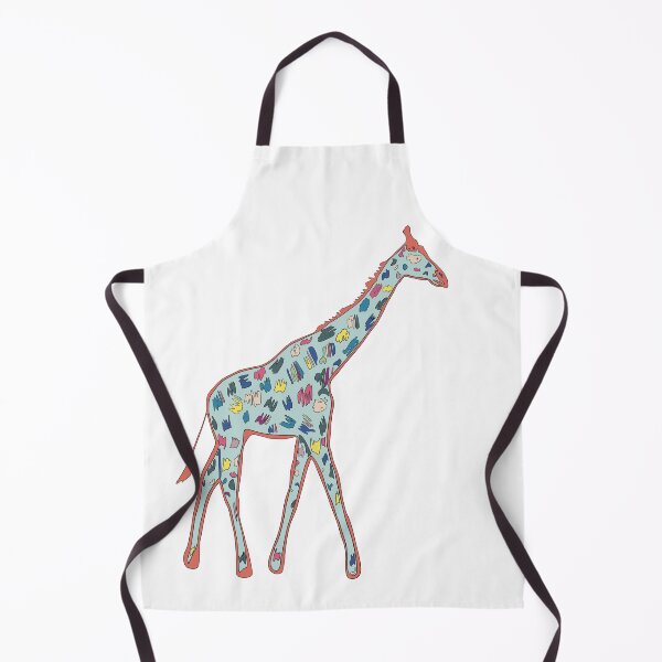 Item preview, Giraffe Sticker — Minimalist Wildlife Art designed and sold by iampaulmorris.