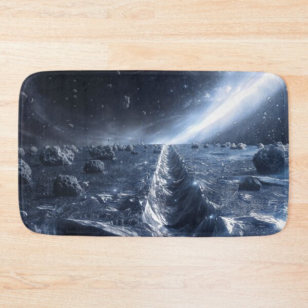 Item preview, Frozen Ridge On Alien Planet Surface  designed and sold by QuantumDrift.