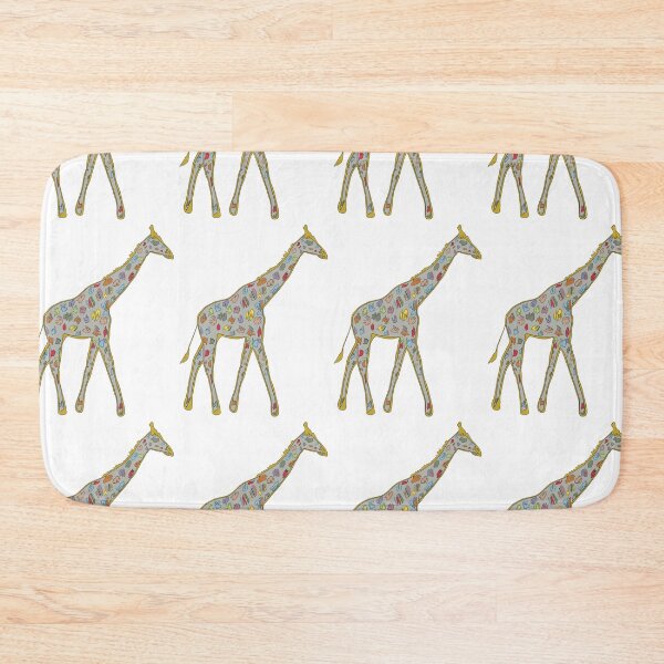 Item preview, Giraffe Wall Art Print — Minimalist Wildlife Art designed and sold by iampaulmorris.