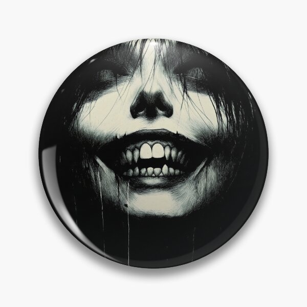 Item preview, Dark Scary Unique Face for Horror Fans designed and sold by Shoot-The-Moon.