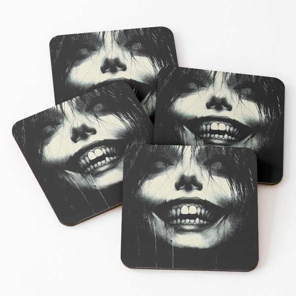 Item preview, Dark Scary Unique Face for Horror Fans designed and sold by Shoot-The-Moon.