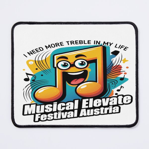 Item preview, I Need More Treble In My Life - Musical Elevate Festival Austria designed and sold by Sushikidsntod.