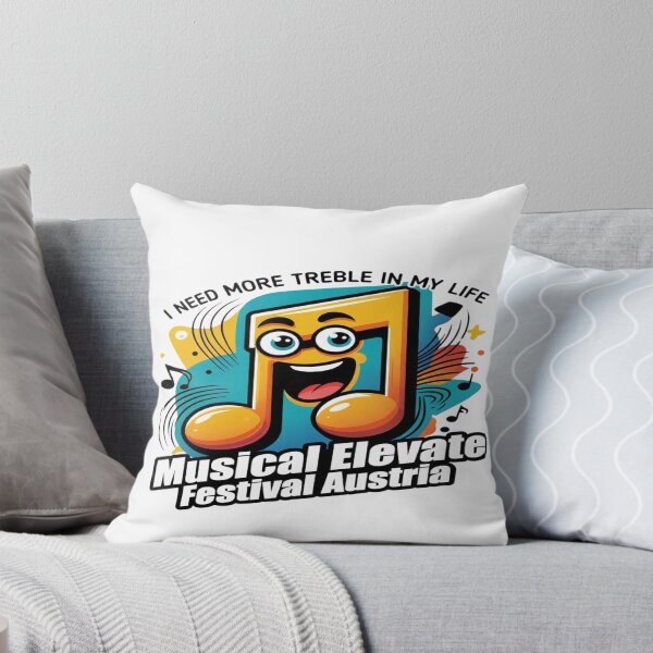Item preview, I Need More Treble In My Life - Musical Elevate Festival Austria designed and sold by Sushikidsntod.