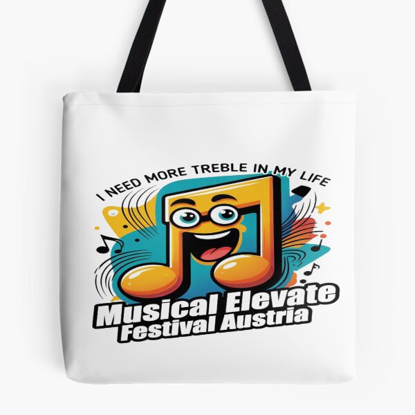 Item preview, I Need More Treble In My Life - Musical Elevate Festival Austria designed and sold by Sushikidsntod.