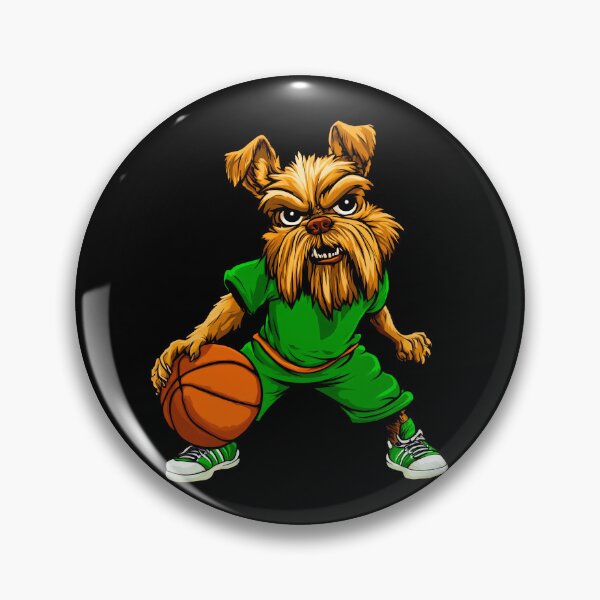 Item preview, Yorkie Terrier Basketball designed and sold by Soulskier.