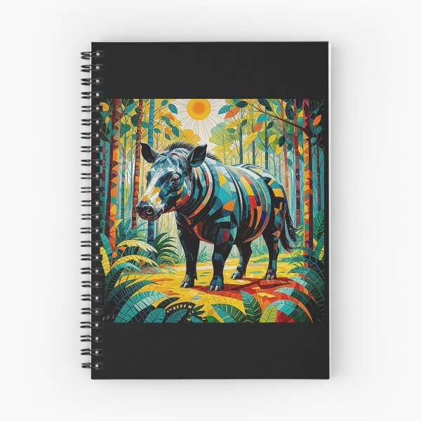Item preview, Surreal Tapir in Vibrant Rain Forest designed and sold by Helios Be. Lavsh.