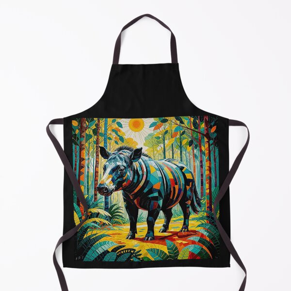 Item preview, Surreal Tapir in Vibrant Rain Forest designed and sold by Helios Be. Lavsh.
