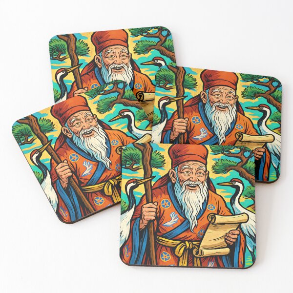 Item preview, Jurojin, Japanese God of Longevity | Comics - Cartoon style designed and sold by ComicsFactory.