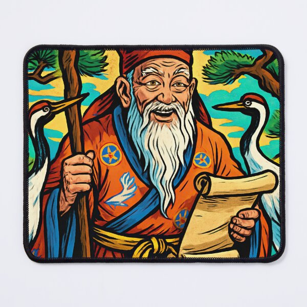 Item preview, Jurojin, Japanese God of Longevity | Comics - Cartoon style designed and sold by ComicsFactory.