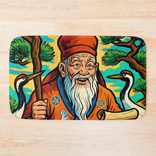 Item preview, Jurojin, Japanese God of Longevity | Comics - Cartoon style designed and sold by ComicsFactory.