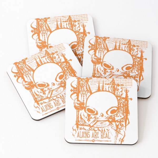 Item preview, ALIENS ARE REAL (Orange) designed and sold by RBLCreative.