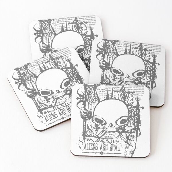 Item preview, ALIENS ARE REAL (Grey) designed and sold by RBLCreative.