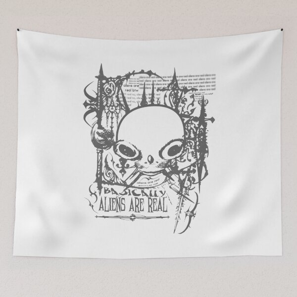 Item preview, ALIENS ARE REAL (Grey) designed and sold by RBLCreative.