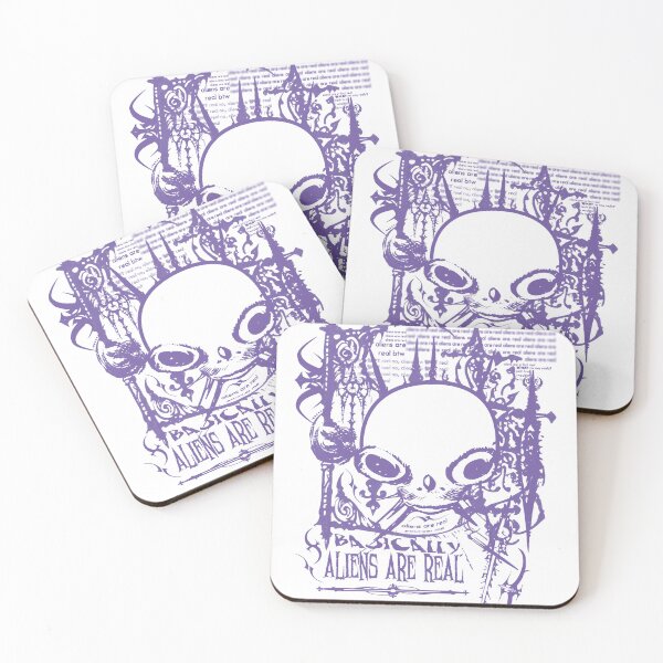 Item preview, ALIENS ARE REAL (Purple) designed and sold by RBLCreative.