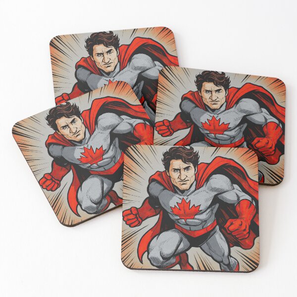 Item preview, Justin Trudeau, leader| Comics - Cartoon style designed and sold by ComicsFactory.