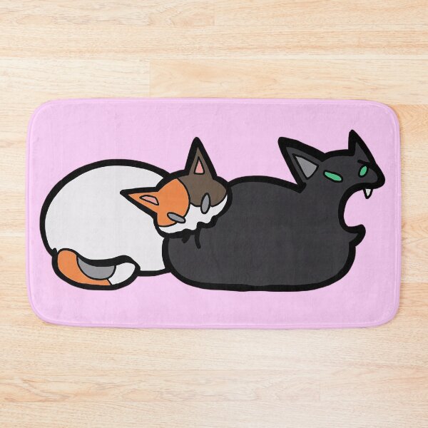 Item preview, two cute cats sticker designed and sold by AI Art Cafe.