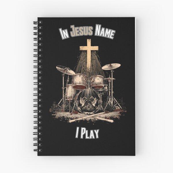Item preview, Faith Driven Drummer In Jesus Name I Play Shirt designed and sold by ChrisPrints.