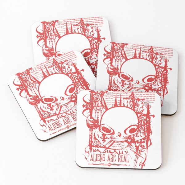 Item preview, ALIENS ARE REAL (RED) designed and sold by RBLCreative.