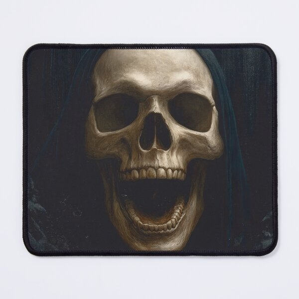 Item preview, Dark Hooded Skull Emerging From Shadows designed and sold by Shoot-The-Moon.