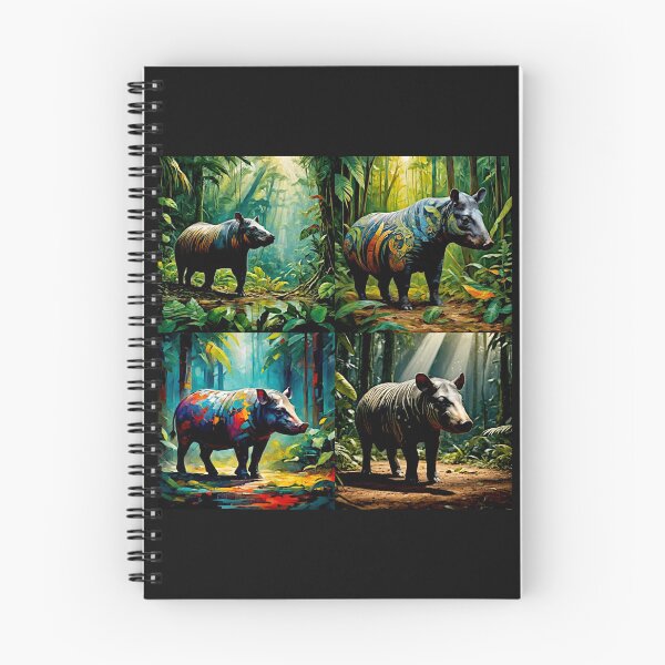 Item preview,  Surreal Tapir in Vibrant Rain Forest Bulk #1 designed and sold by Helios Be. Lavsh.