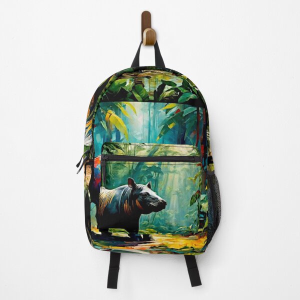 Item preview, Surreal Tapir in Vibrant Rain Forest Bulk #1 designed and sold by Helios Be. Lavsh.