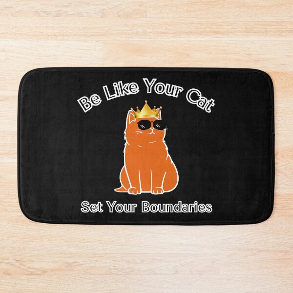 Item preview, Be Like a Cat With Boundaries – Introvert Cat Personality Design designed and sold by Versik-.