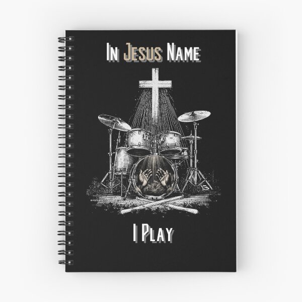 Item preview, Worship Team Drummer In Jesus Name I Play Drums designed and sold by ChrisPrints.