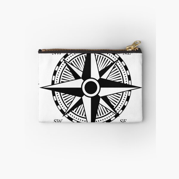 Item preview, Vintage Compass Rose Silhouette – Nautical Navigation Symbol Design designed and sold by Graphic Botique.